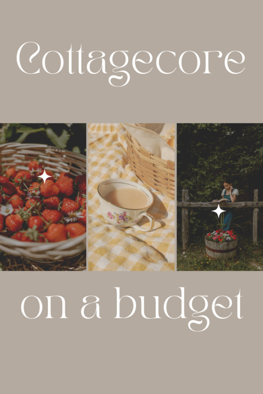 cottage core teacup decor
