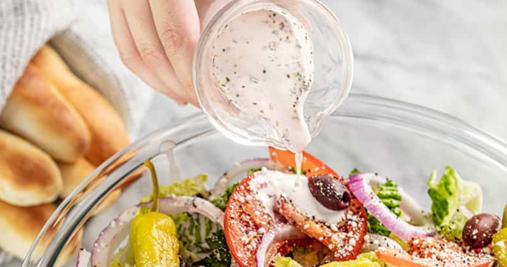 Olive Garden Salad Dressing from The Stay at Home Chef